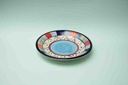 Blue pottery Quarter plate      - Duplicate IMG # 1