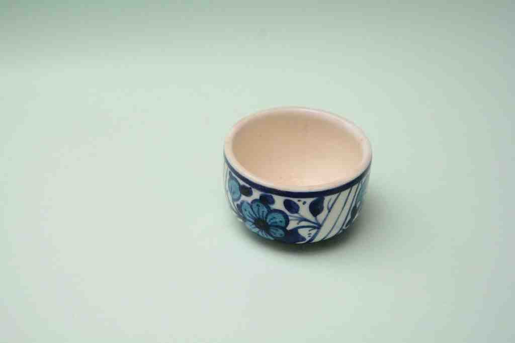  Blue pottery Small Bowl       - Duplicate IMG # 1