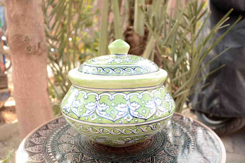  Blue pottery Handi - Duplicate IMG # 1