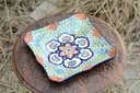 Blue pottery Mediam Dish - Duplicate IMG # 1