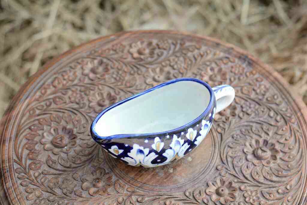 Blu Pottery Mug - Duplicate IMG # 1