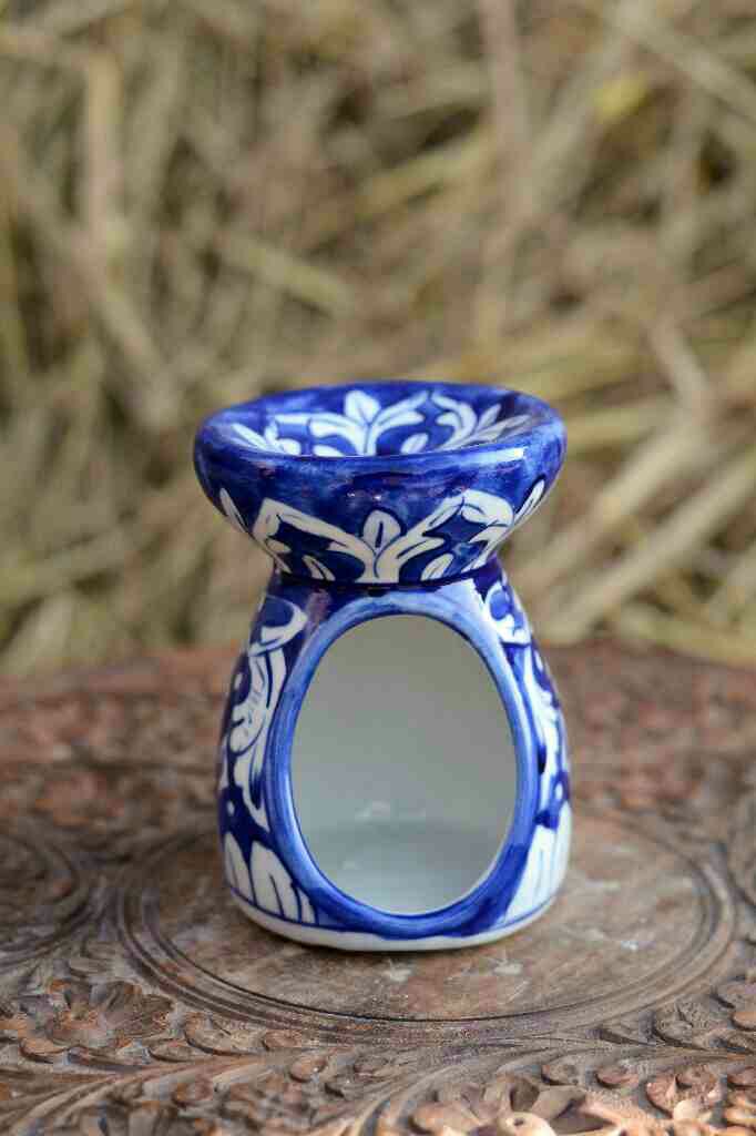 Blue Pottery Fish Design Raita Bowl - Duplicate IMG # 1