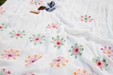 Crinkle crepe Fabric Embroided Dupatta - Duplicate - Duplicate IMG # 1