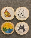Custom Hand embroidered frame