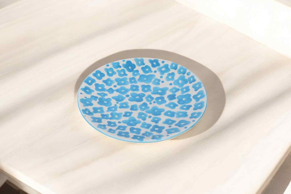 Blue Pottery Medium Plate