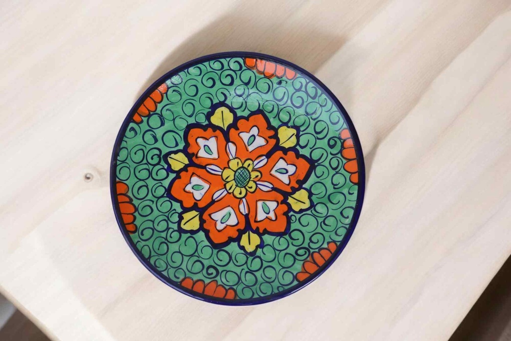 Blue Pottery Medium Plate