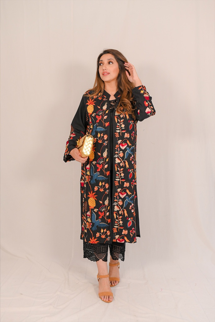 Extra image for Black Bird Gown