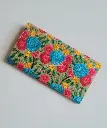 [VC-RK00044] Golden Beige Wallet with Hand Embroidery  Limited Edition Compact Wallet for Cash, Cards & Phone.webp
