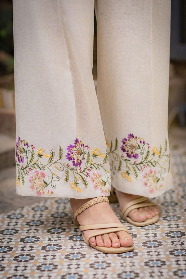 Extra image for Off-White Embroidered Pants