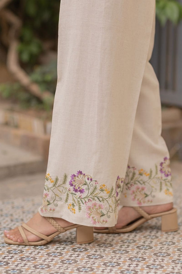 Extra image for Off-White Embroidered Pants