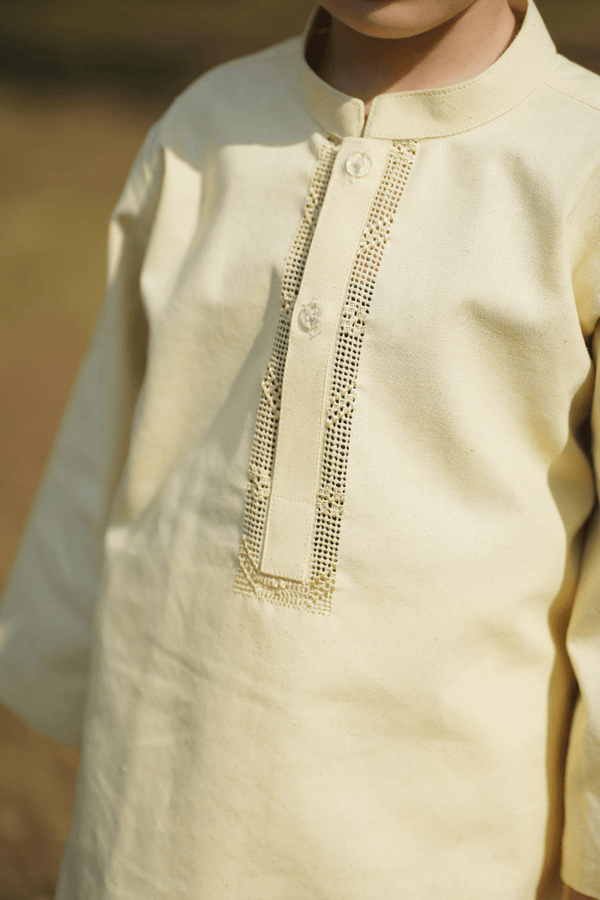 Extra image for Lime Hand Tarkashi Kurta
