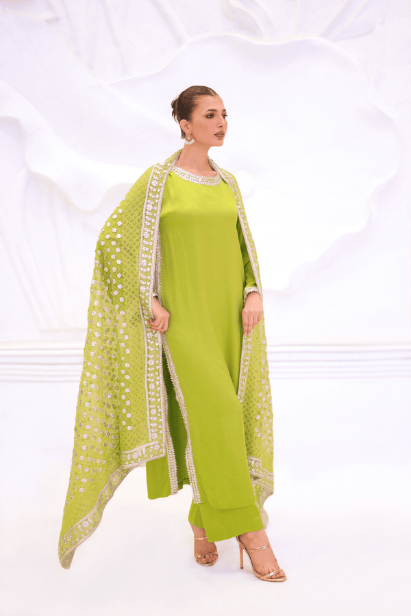 Extra image for Lime Frost Couture
