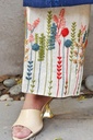 Extra image for FLORAL EMBROIDERED PANTS