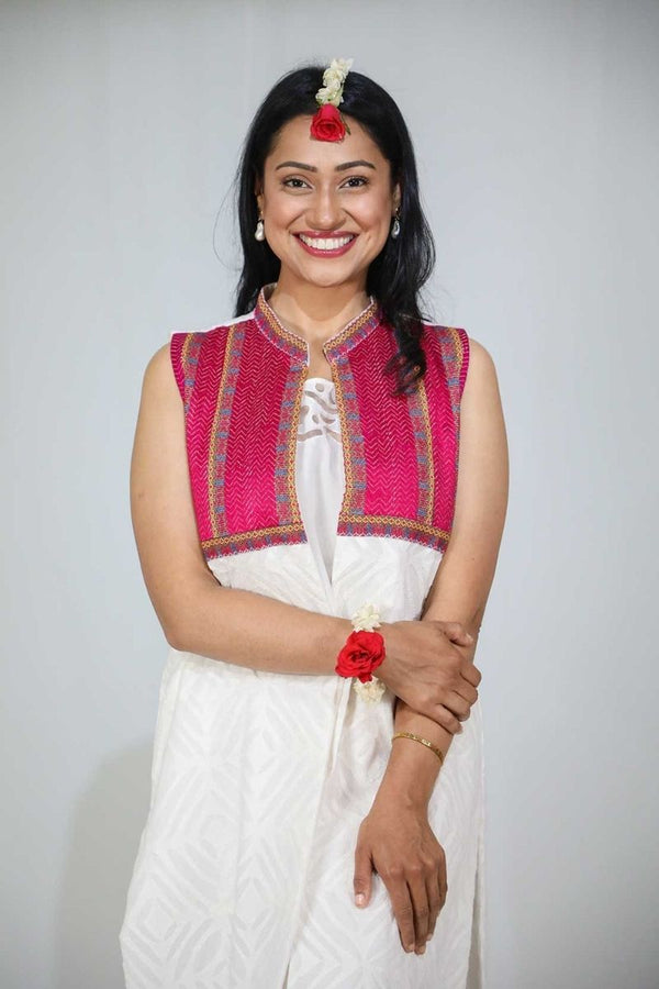Extra image for Embroidered Applique Gown