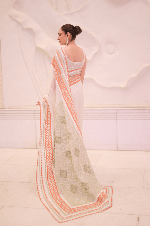 Extra image for Bronze Twilight Saree