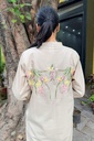 Extra image for Beige Applique Kurta