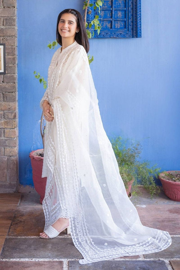 Extra image for APPLIQUE EMBROIDERED DUPATTA