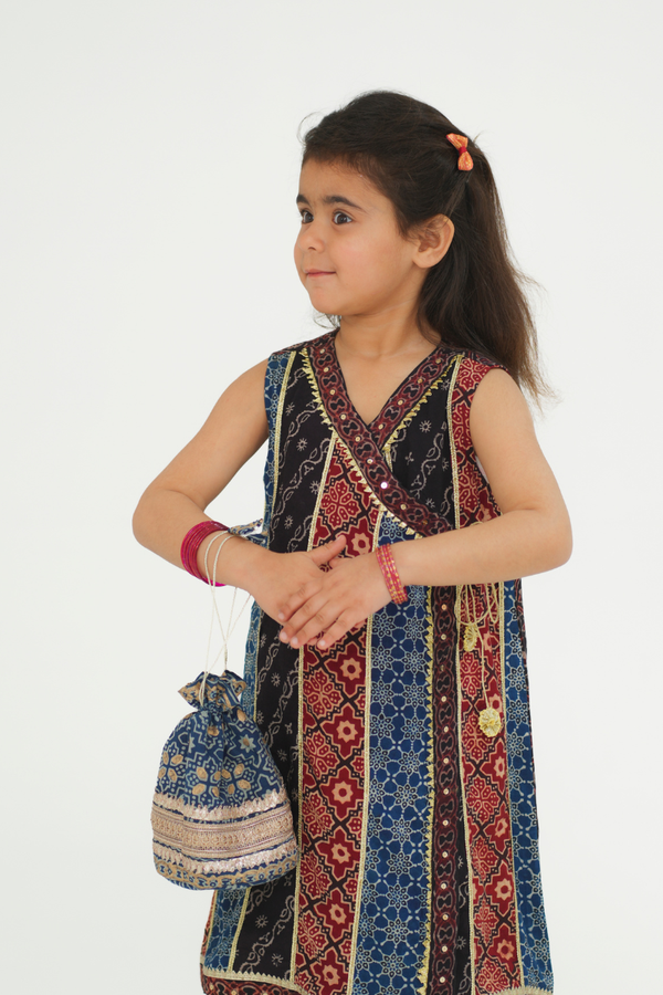 Extra image for Anarkali Ajrak Dress
