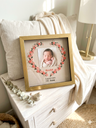 Embroidered Name frame