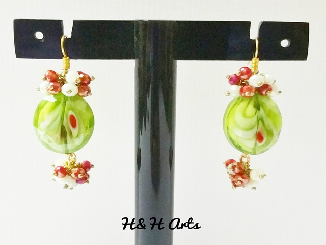 Handmade Cluster Earring