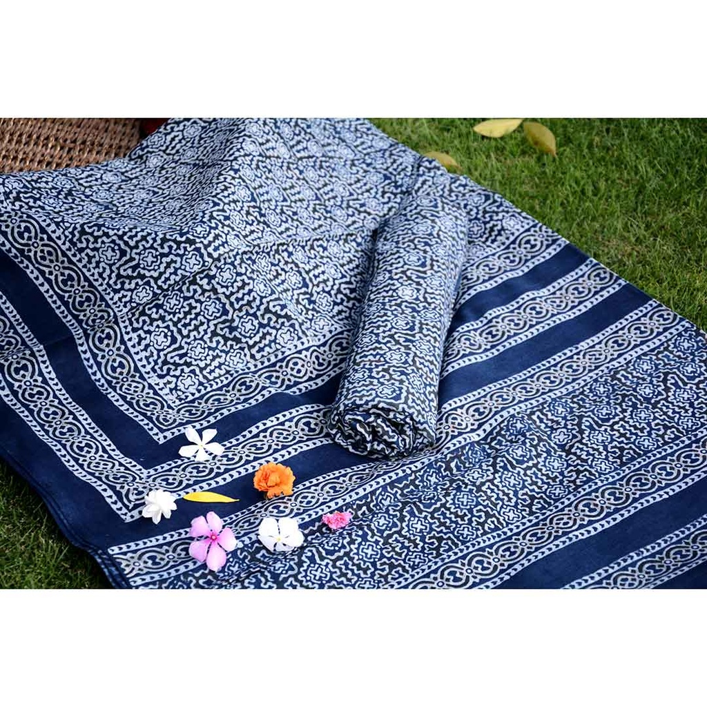 Sindhi Ajrak Shirt Piece