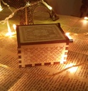 Vintag Hand Crank Music Box- You're My Sunshine IMG # 1