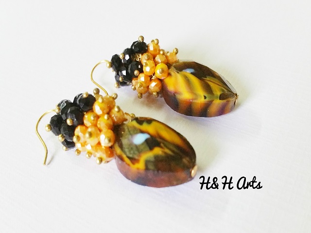 Handmade Cluster Earring