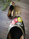 Hand Painted Leather Khussa IMG # 1