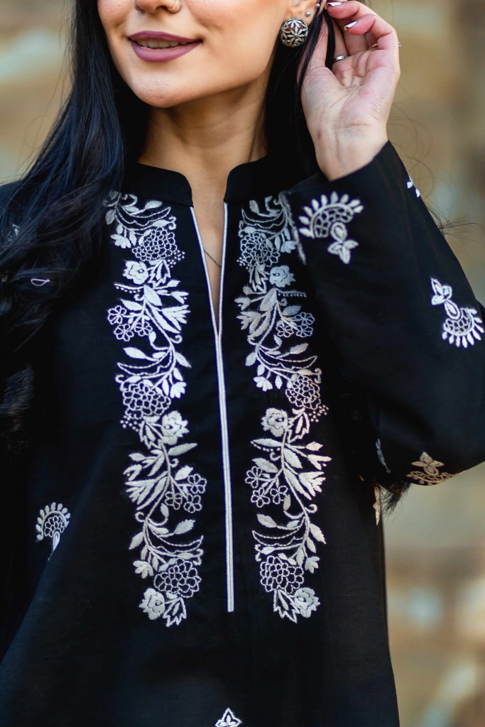 Midnight Mystic - Hand Embroidered IMG # 1