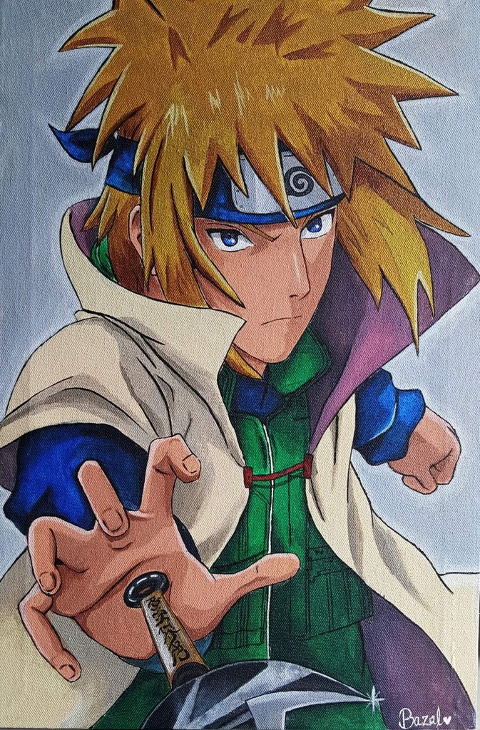 anime art canvas
