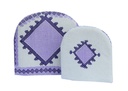 Phulkari Tea Cozy Set IMG # 8702