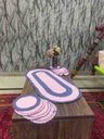 crochet table runner set IMG # 1