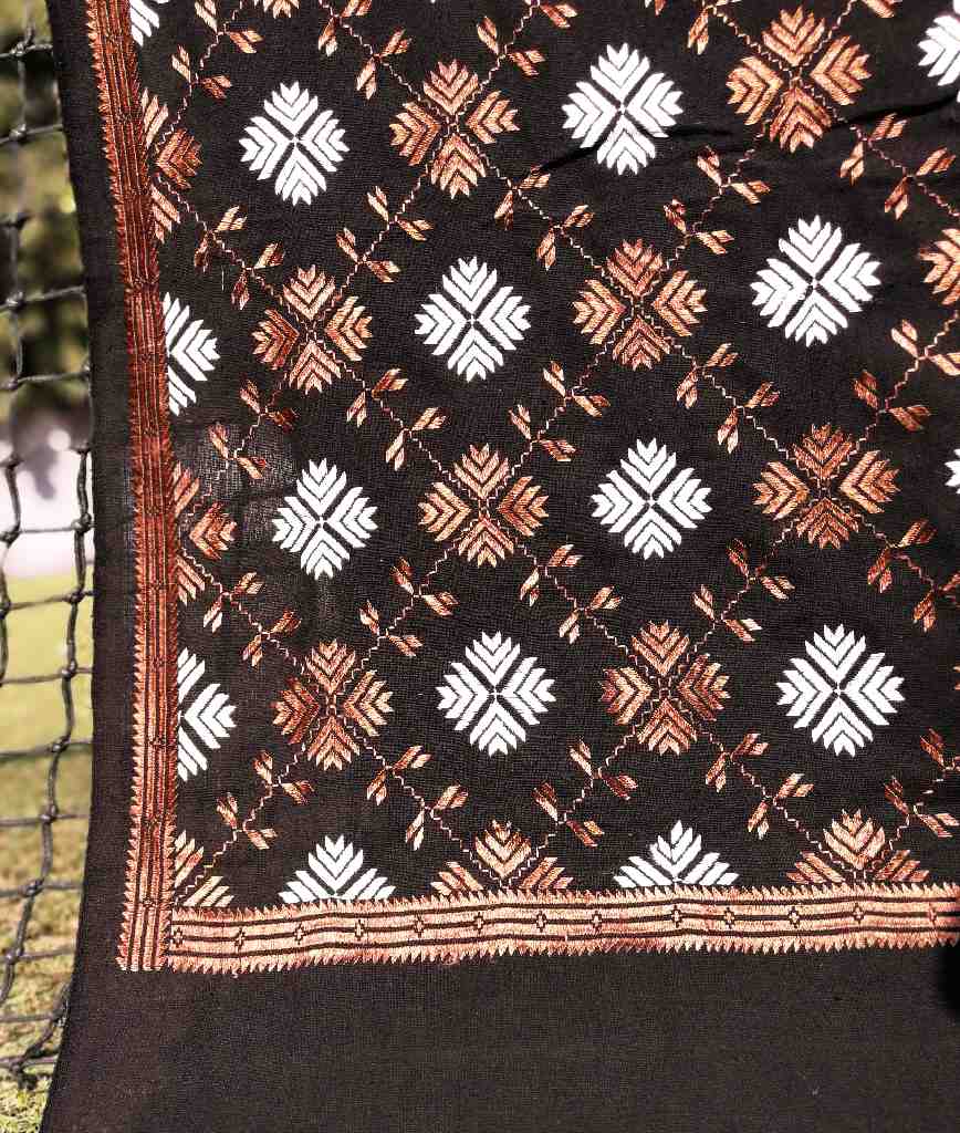 Embroidered Phulkari Shawl       IMG # 1