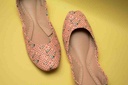 Handcrafted Printed Leather Khussa - Duplicate IMG # 1