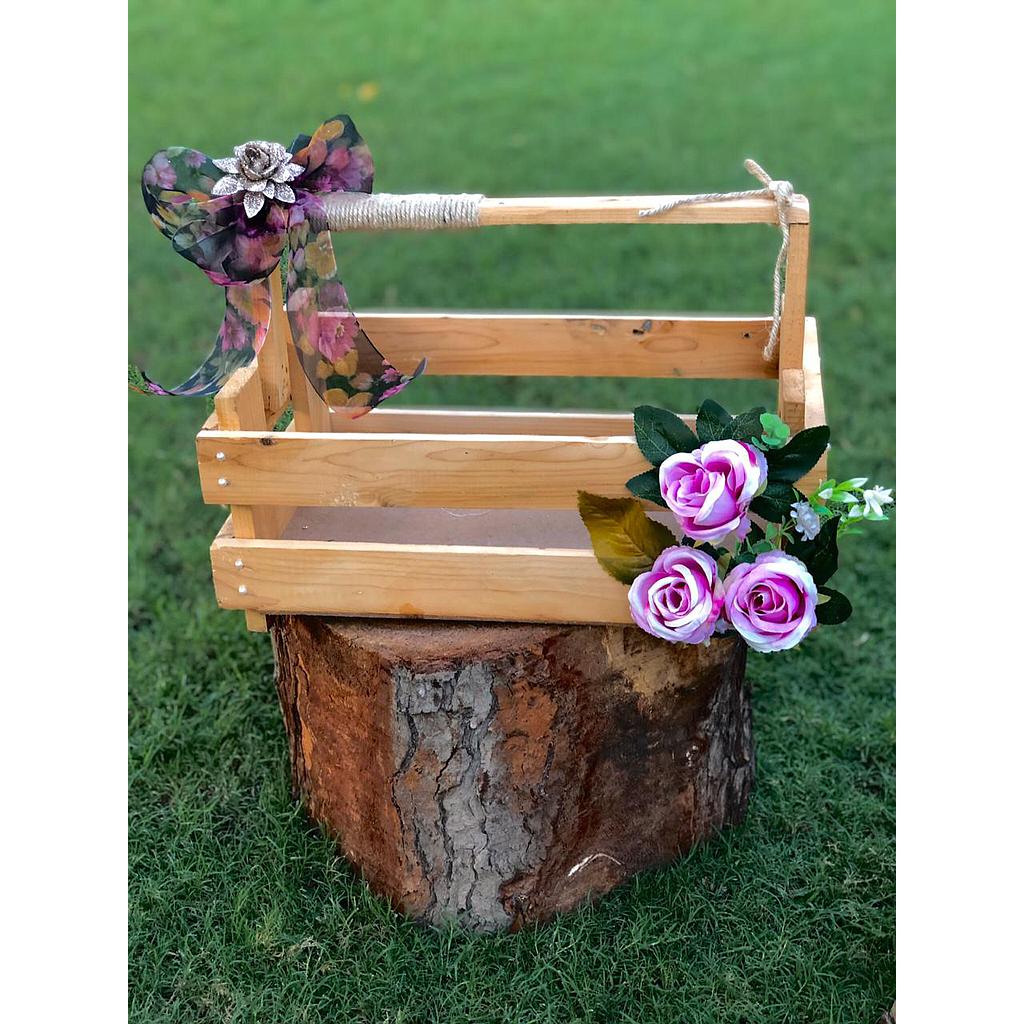 Wooden basket