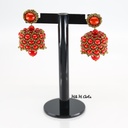 Handmade Beaded Jhumkis