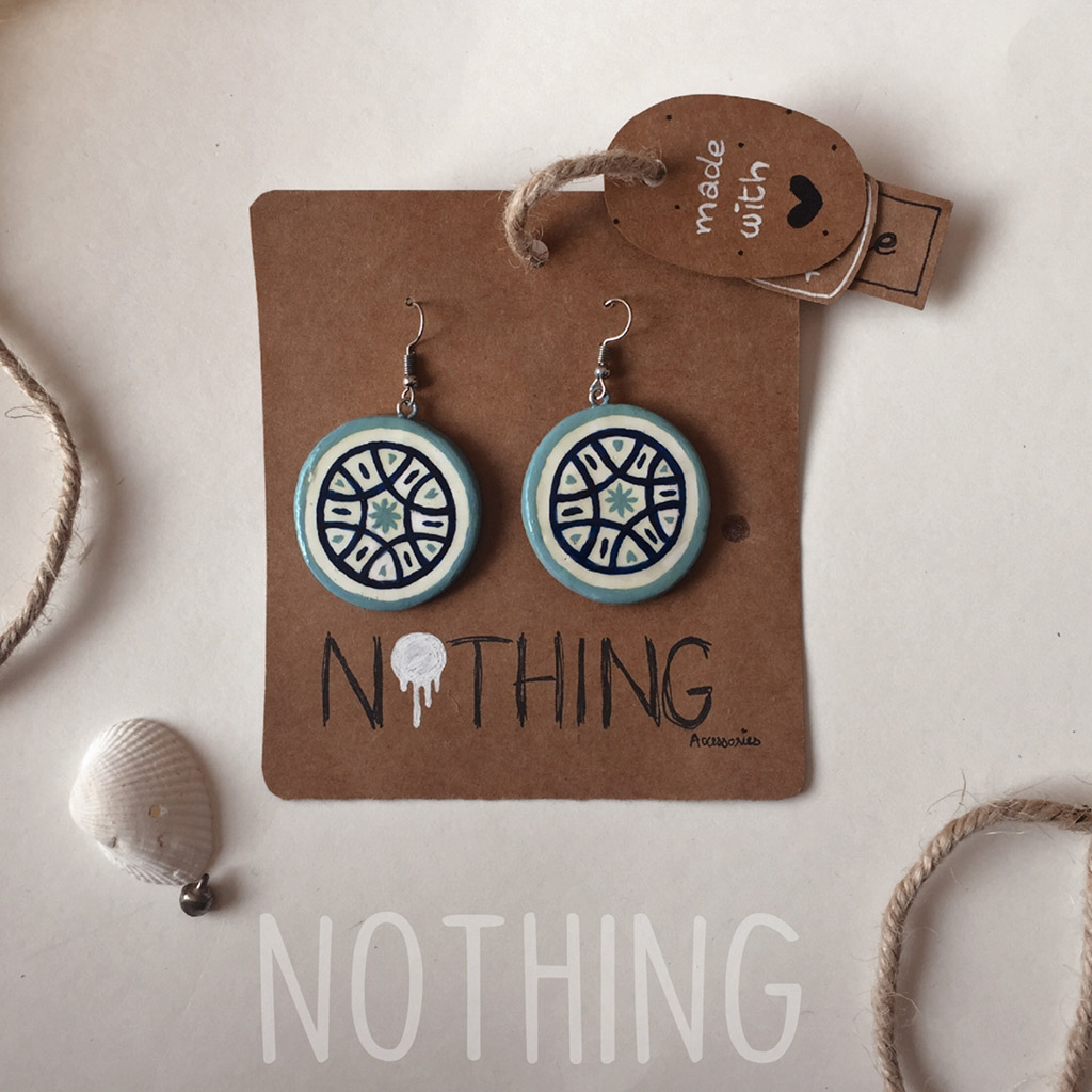 multani tile earrings