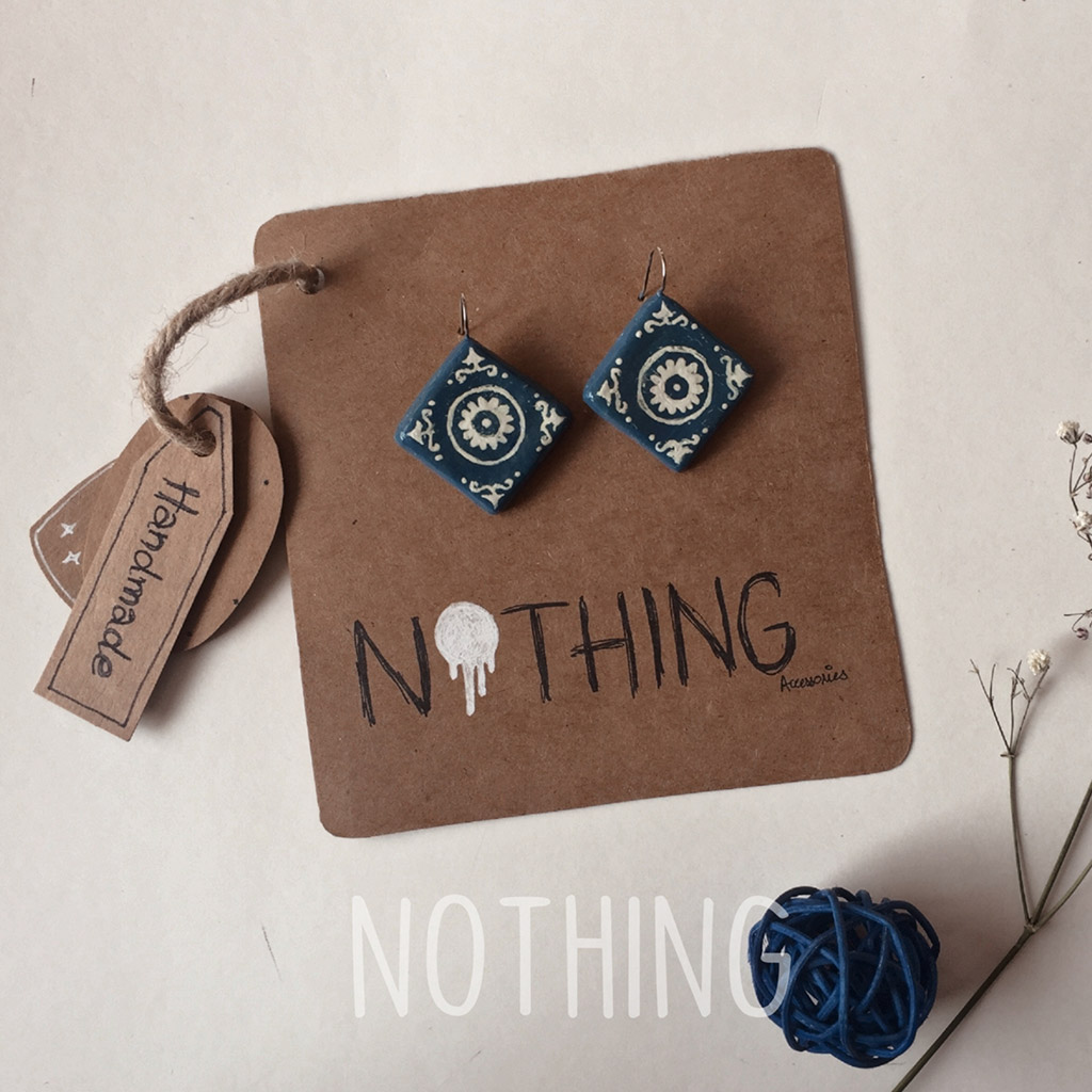 zinc earrings