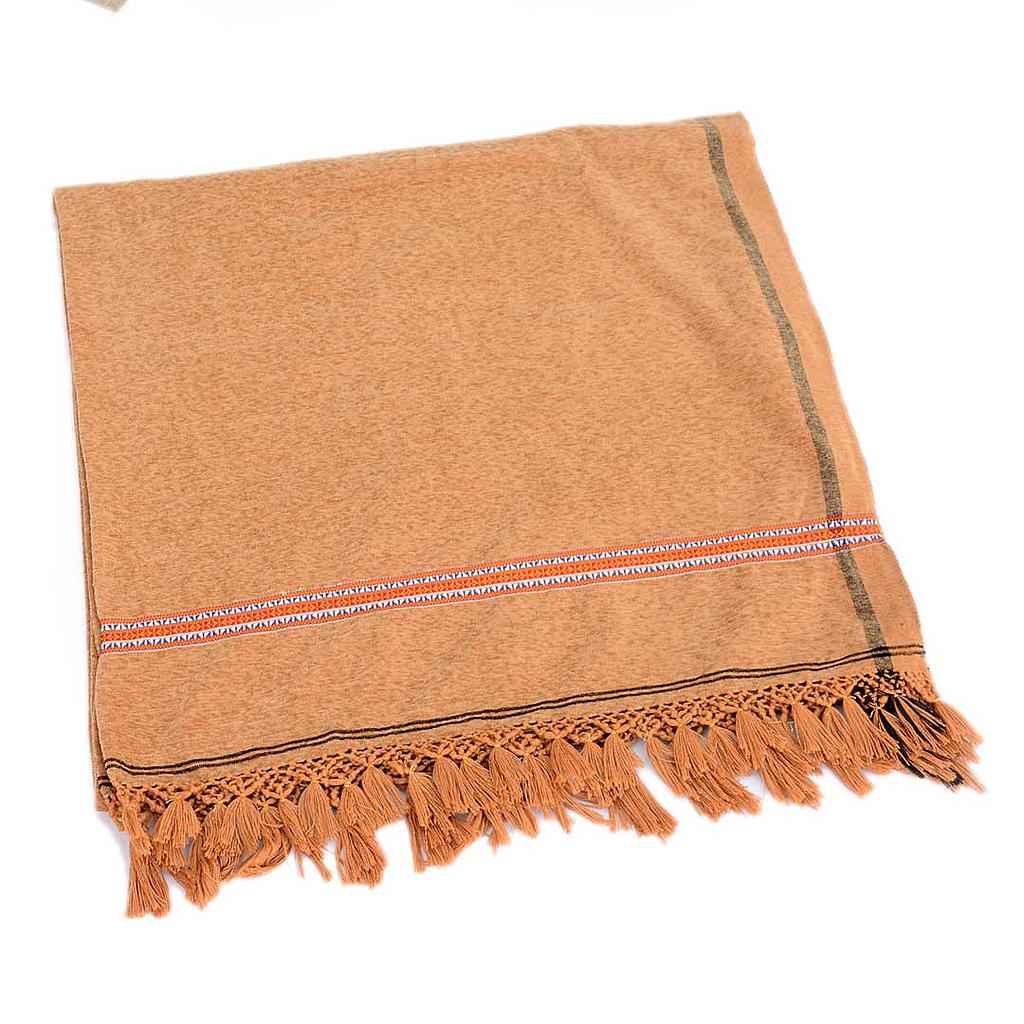 Loomed Velvet Shawl 