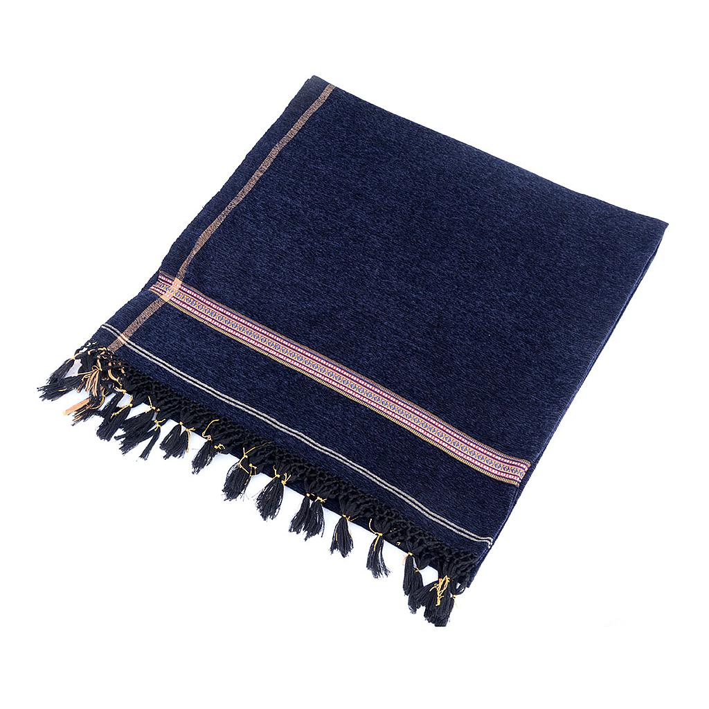 Loomed Velvet Shawl 