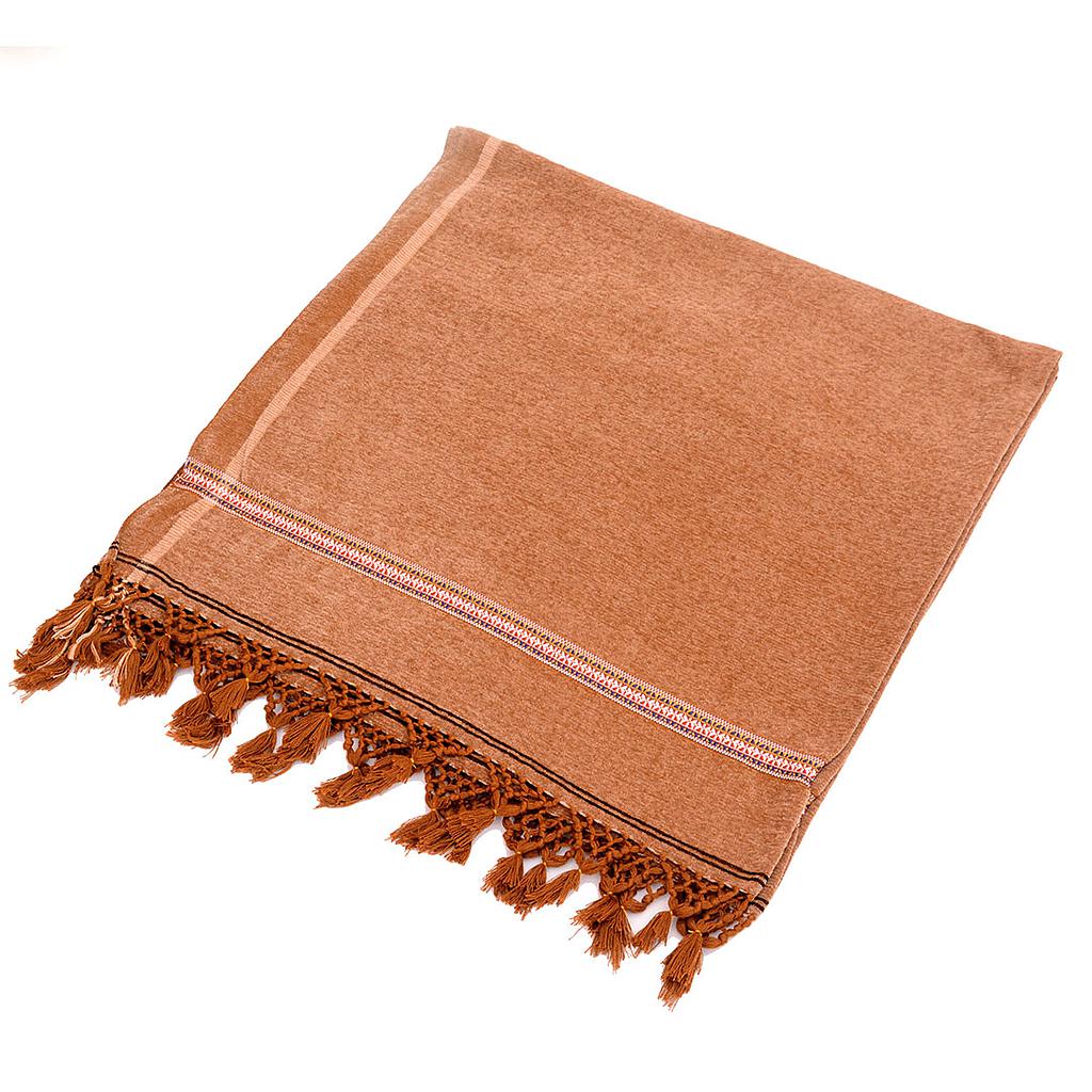 Loomed Velvet Shawl 