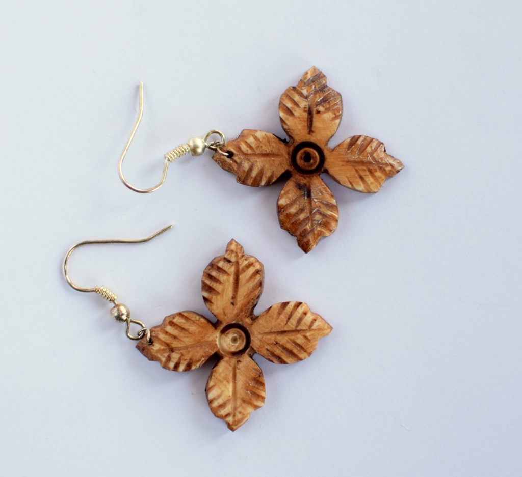 Camel Bone Earings