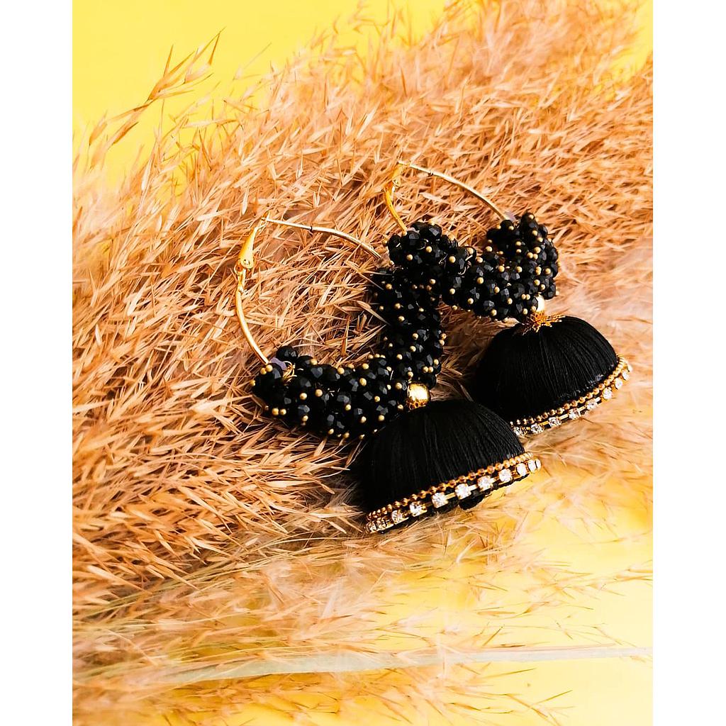 Silk Thread Jhumka