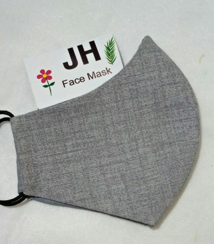 Grey Printed Mask.