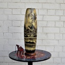 Hand Painted Camel Skin Lamp