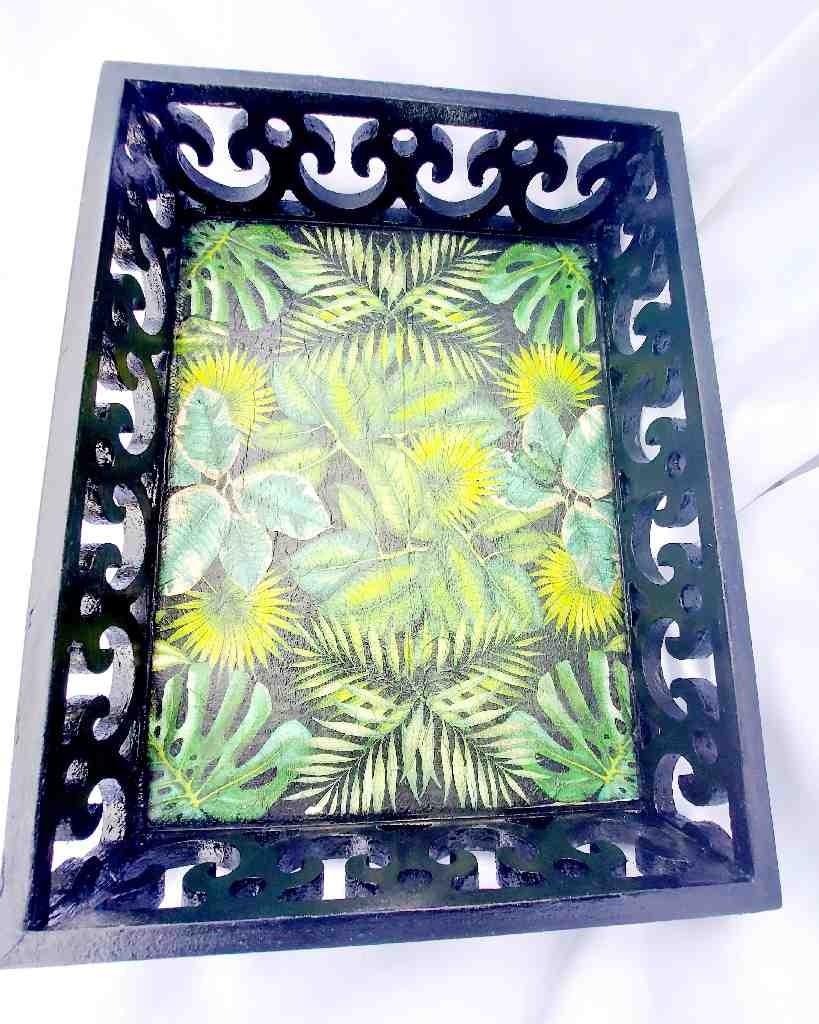 Wooden tray
