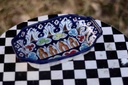 Blue Pottery Deep Dish