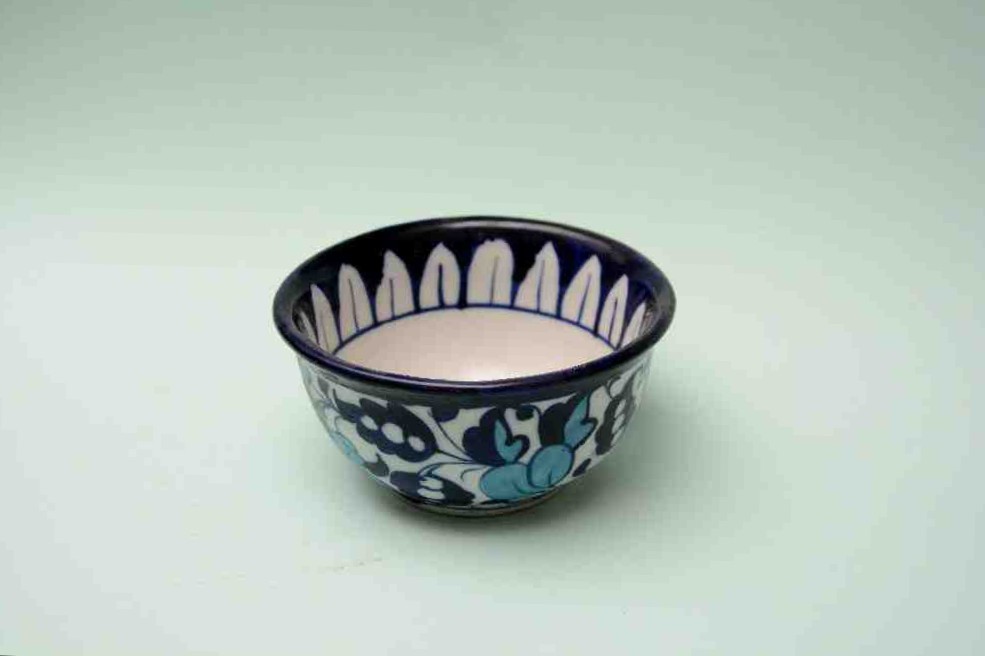 Blue Pottery Small Bowl