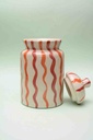Blue Pottery Jar