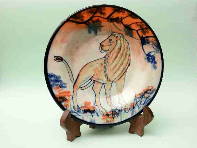 Blue Pottery Decorative Art Plate